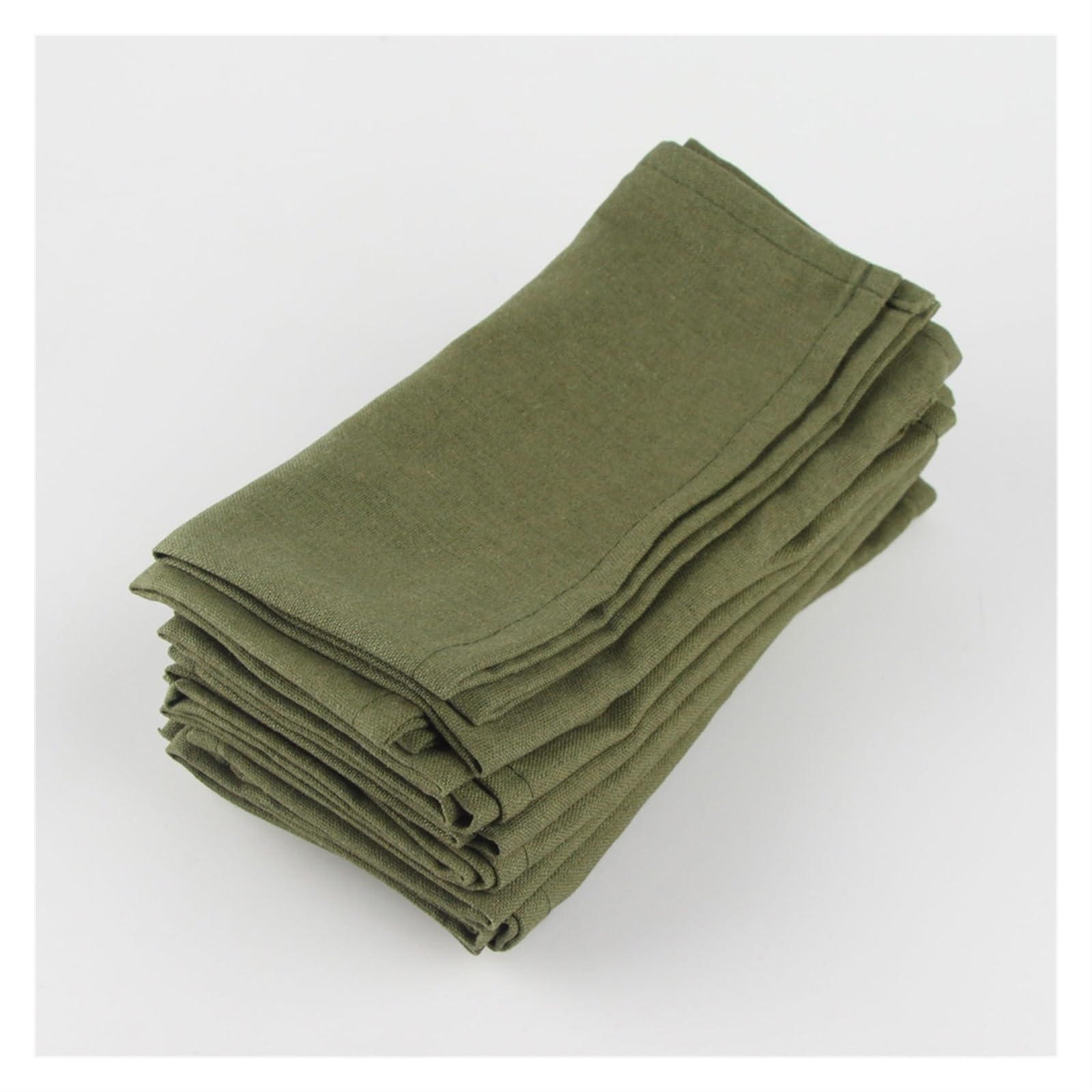 Tovagliolo di Stoffa Set di 12 PCS Tovaglioli in stoffa 40x40cm Biancheria in cotone Tovaglioli Placemat Soft Da Pranzo Tavolo da pranzo Tovaglioli Mat Bambini Tavolo Tovagliolo Tessuto ( Color : 12 C