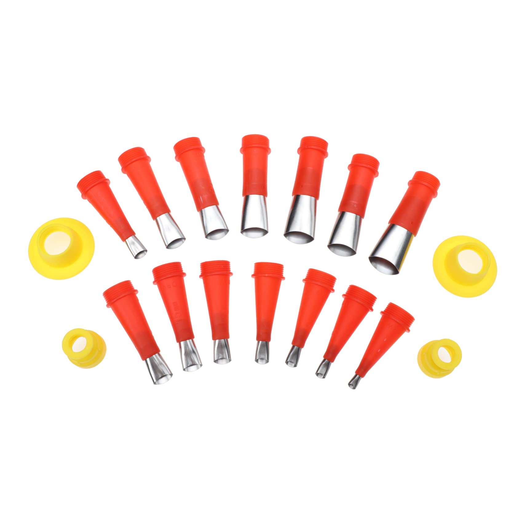 OSALADI Stainless Steel Caulking Nozzles Set of 1 Grout Applicator for and Caulking