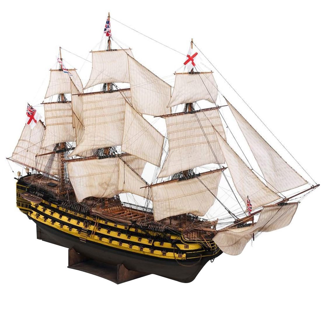 Amazon.com: StrucToys 1:200 Scale 3D Wooden Sailing Ship Model Kit