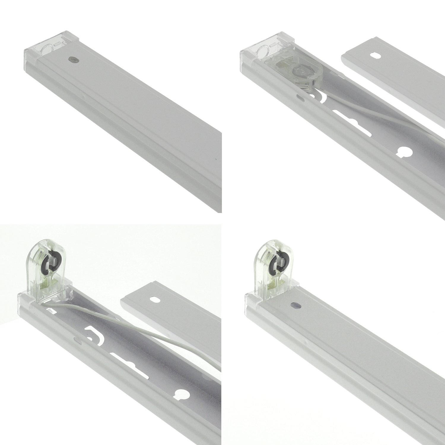 Amazon | 【玄人向け・LED蛍光灯+トラフ器具セット】20W形直管LED蛍光