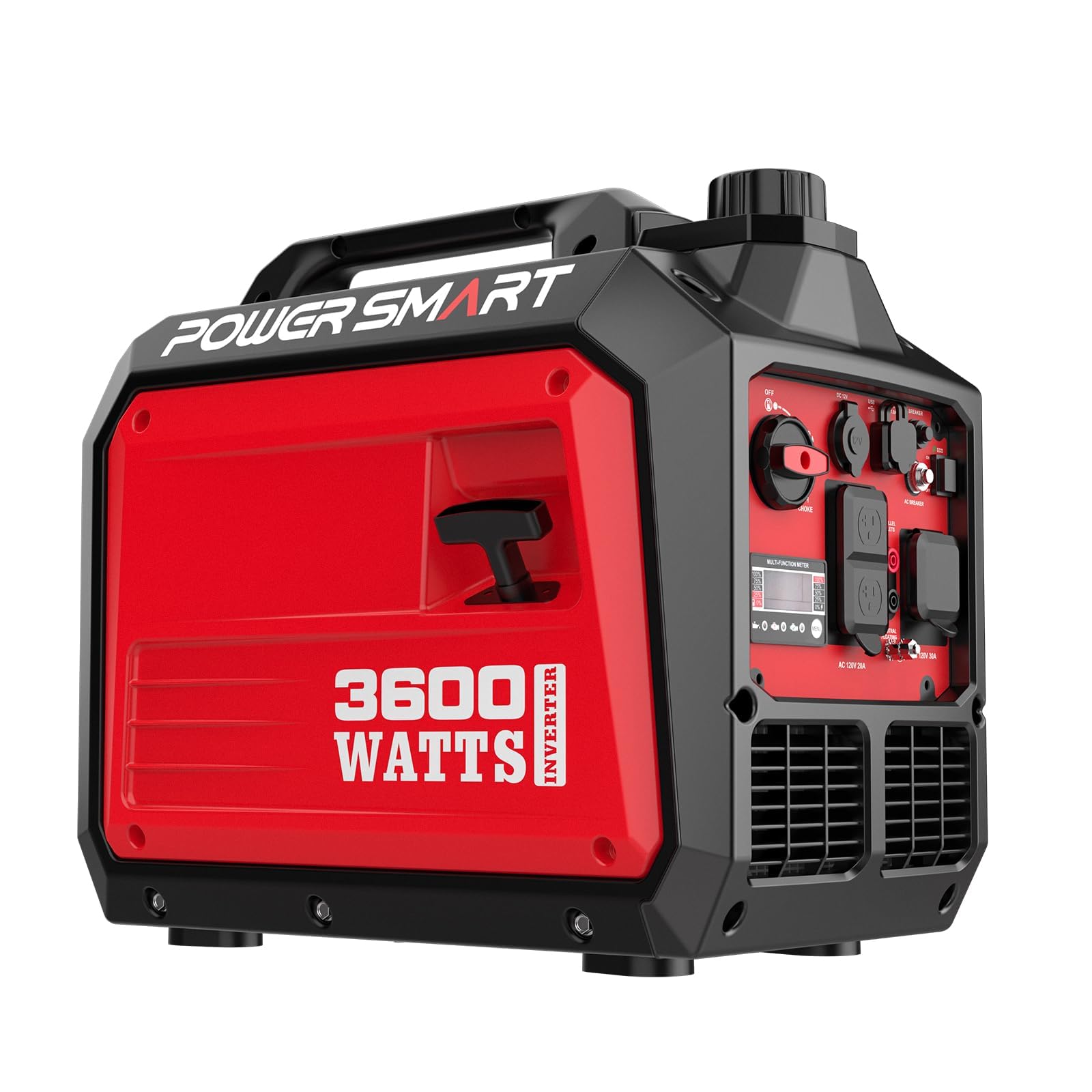 PowerSmart 3600-Watt Portable Inverter Generator with Quiet, 30 Amp for RV