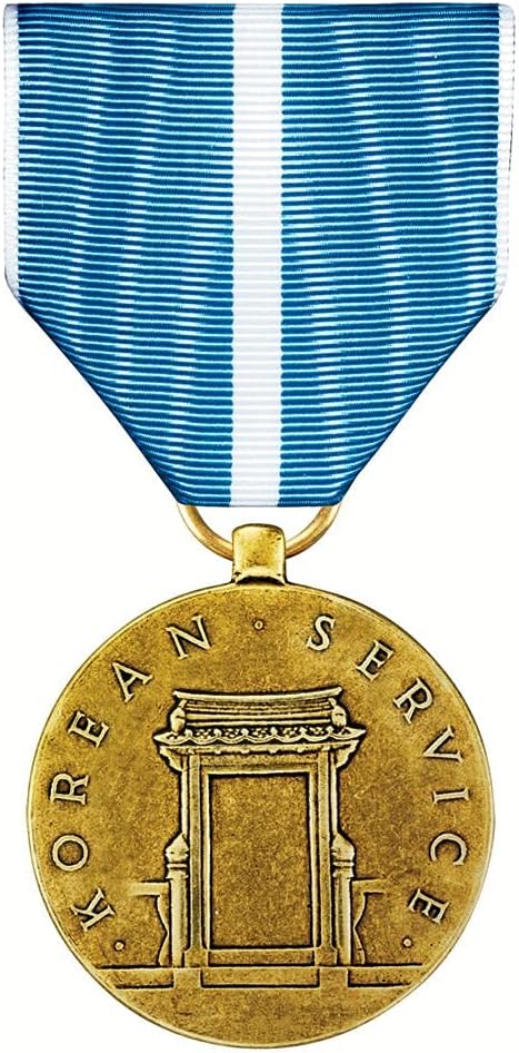 MEDALS OF AMERICA EST. 1976 Korean Service Medal Full Size KSM