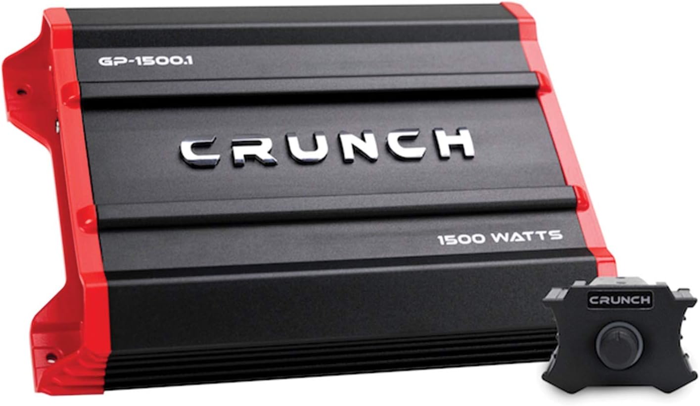 Crunch Ground Pounder GP-1500.1 1500 Watt Monoblock Amplifier