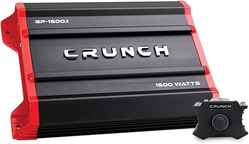 Miniatura 1 de Crunch Ground Pounder GP-1500.1 Amplificador monobloque de 1500 vatios