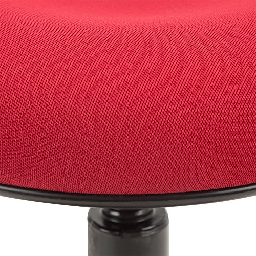 Image of Norwood Commercial Furniture Active Stool with Adjustable Height Pivot Round Seat, Red NOR-NIL1716F-RD-SO