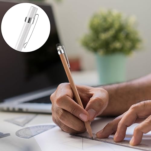 Miniatura 10 de Zonon Clips metálicos para lápices, bolsillo para lápices, epoxi, tinta, 60 piezas