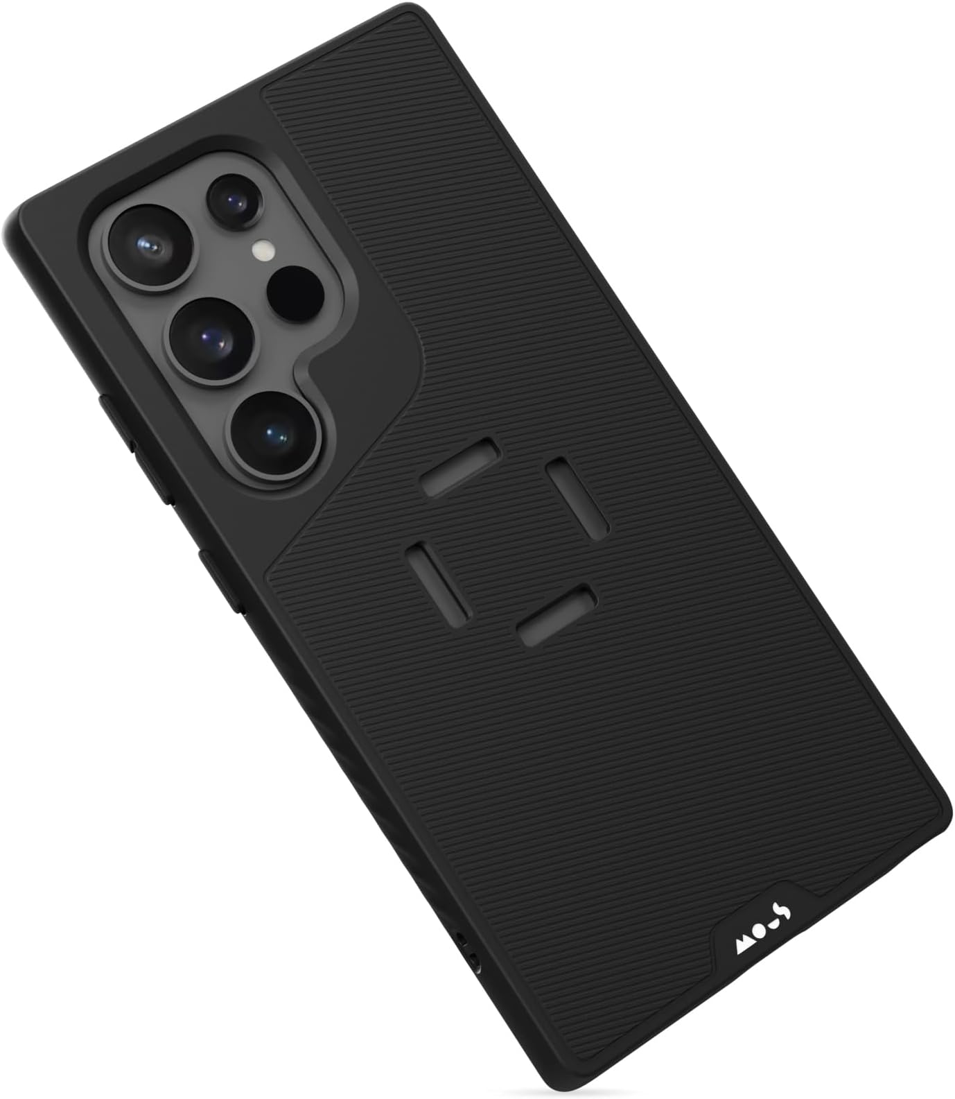 IntraLock Phone Case for Samsung S24 Ultra - MagSafe Compatible with IntraLock Technology for Mechanical Mounting - Black