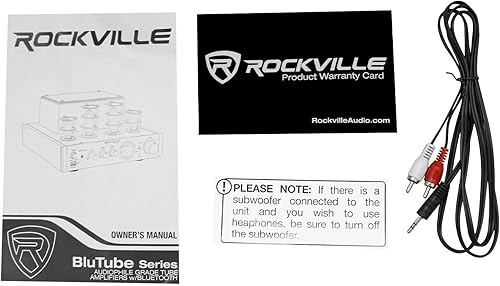 Miniatura 7 de Rockville BluTube - Amplificador de tubo (70 W)