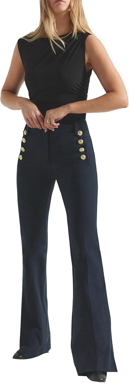 Derek Lam 10 Crosby Robertson Flare Trouser