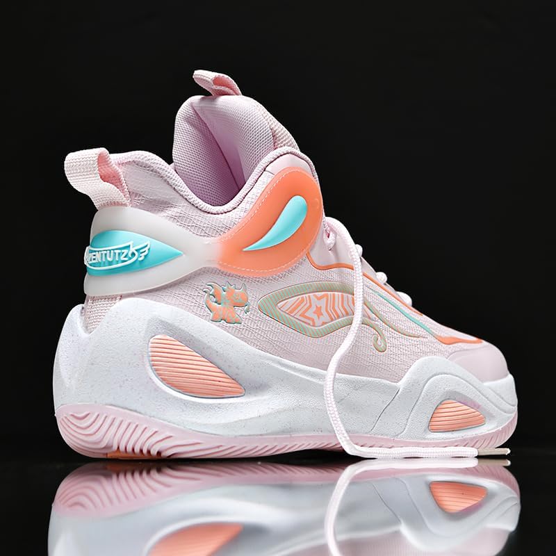 Women Men Basketball Shoes Breathable Non Slip Outdoor Sport Shoes Fashion Athletic Running Tennis Shoes