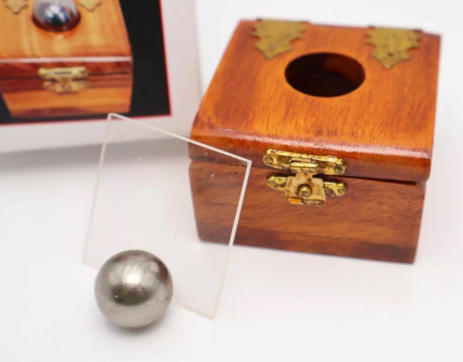 Amazon | MilesMagic マジシャンズスチールボール ガラスギミック