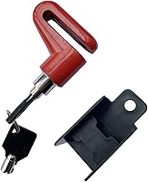 Vista 9 de Cerradura de bicicleta, bloqueo en U, cerradura de bicicleta de combinación, bloqueo de scooter, disco de freno de bicicleta antirrobo, ruedas