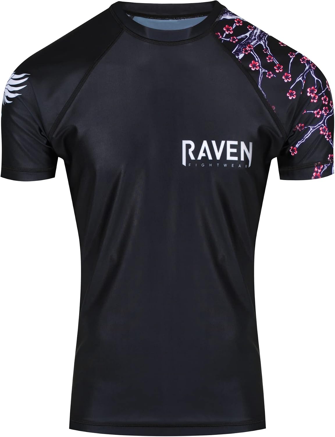 Raven Fightwear Women's Sakura Short Sleeve BJJ Rash Guard MMA