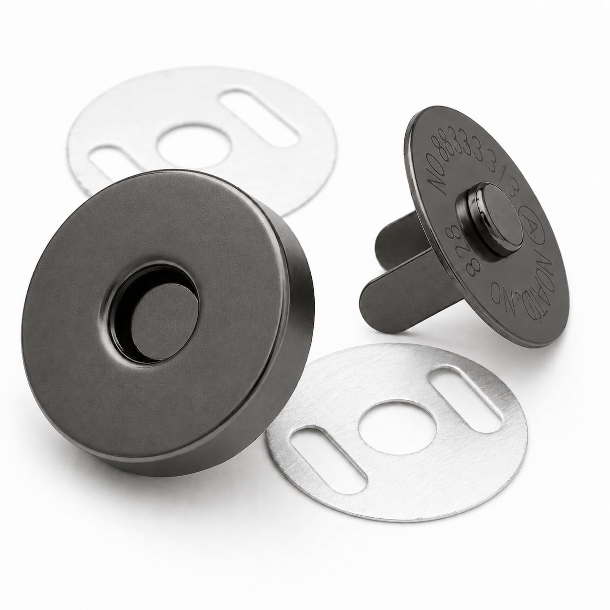 Amazon.com: CRAFTMEMORE Magnetic Snap Buttons Strong Clasp for