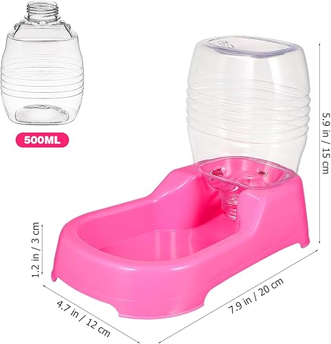 Miniatura 2 de Mipcase Puppy Supplies - Comedero de agua para perros, dispensador de agua para perros, grande, dispensador automático de agua para alimentos para