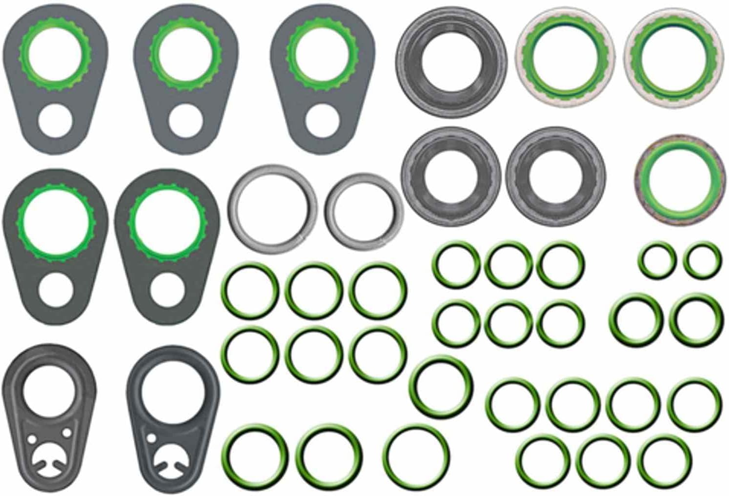 Replacement A/C System O-Ring and Gasket Kit for 2002-2012 Dodge, Ram 1500, 2500, 3500, Dakota, Ram 1500, Ram 2500, Ram 3500