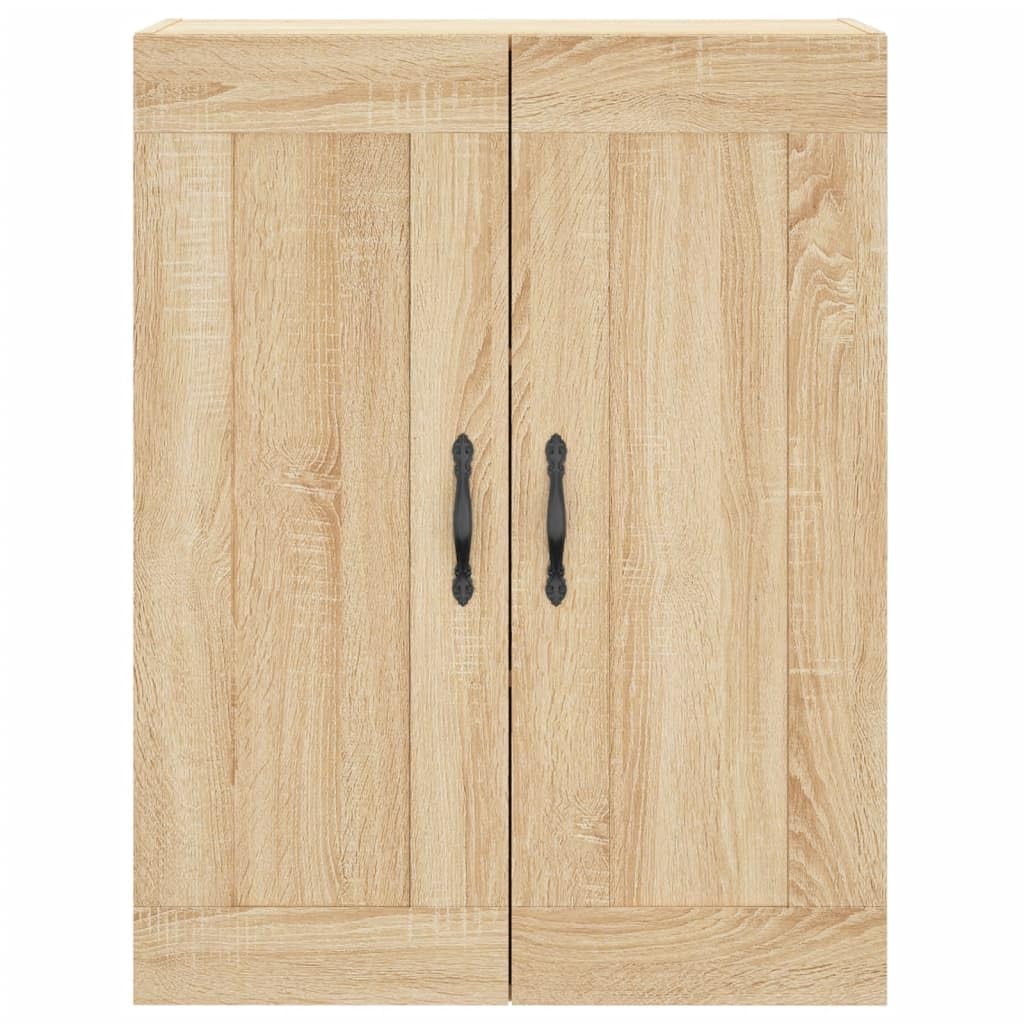 Set di 2 armadi da parete in rovere Sonoma, 69,5 x 34 x 90 cm, in