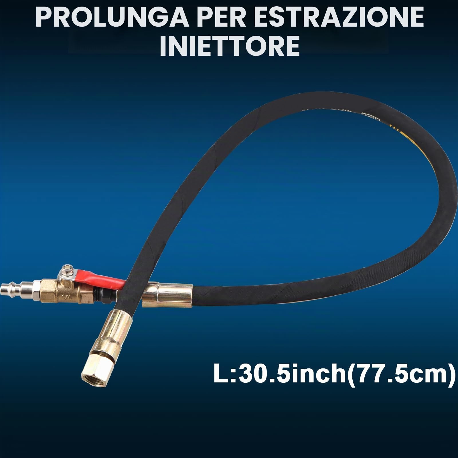 FreeTec Estrattore pneumatico, per iniettori diesel, 21 pezzi (21 pezzi)