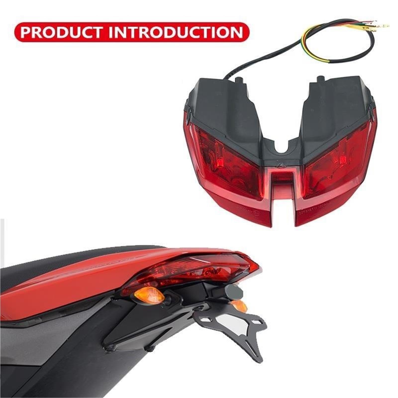 Luz Trasera De Freno Motocicleta Luz Trasera De Freno LED