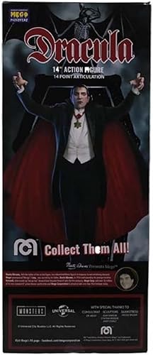 Miniatura 2 de Mego Corp Horror Wave 13 - Figura de acción Drácula de 14 pulgadas - Edición limitada (62824)