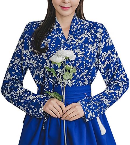 Amazon 韓国ファッション チマチョゴリ 韓国旅行に ブラウス 春夏 ミモレ丈スカート 2点セット セットアップ 生活韓服 Set 7 L 並行輸入品 コスプレ 仮装 通販