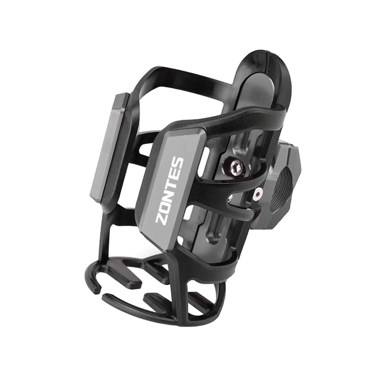 per ZONTES 368G G368 portabicchieri per Moto portaborraccia per Bevande Accessori per Supporto per Gabbia per Bottiglie d'Acqua(ZONTES Titanium)