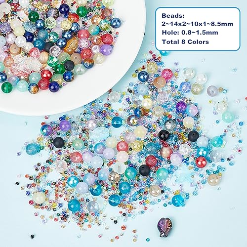 arricraft 8 Colors Glass Beads Kit - Image 2
