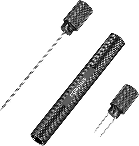 Miniatura 9 de Potenciador de cigarrillos de acero inoxidable con aguja de cigarros portátil para los amantes de los puros