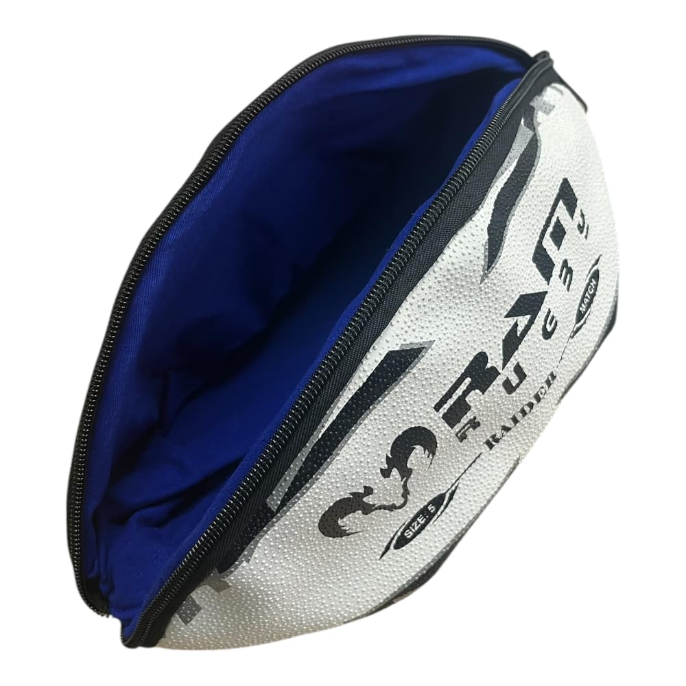 Trousse de toilette Ballon de rugby bleu marine