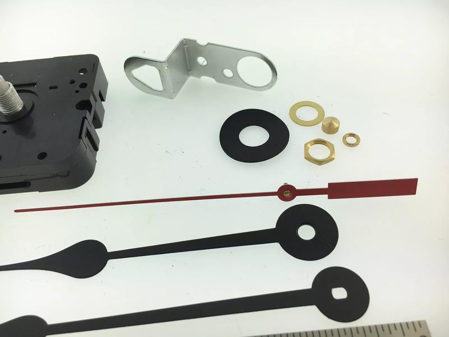 Takane Quartz Battery Clock Movement Hand Set Shaft 5/8” fits 1/4” Dial USA Made