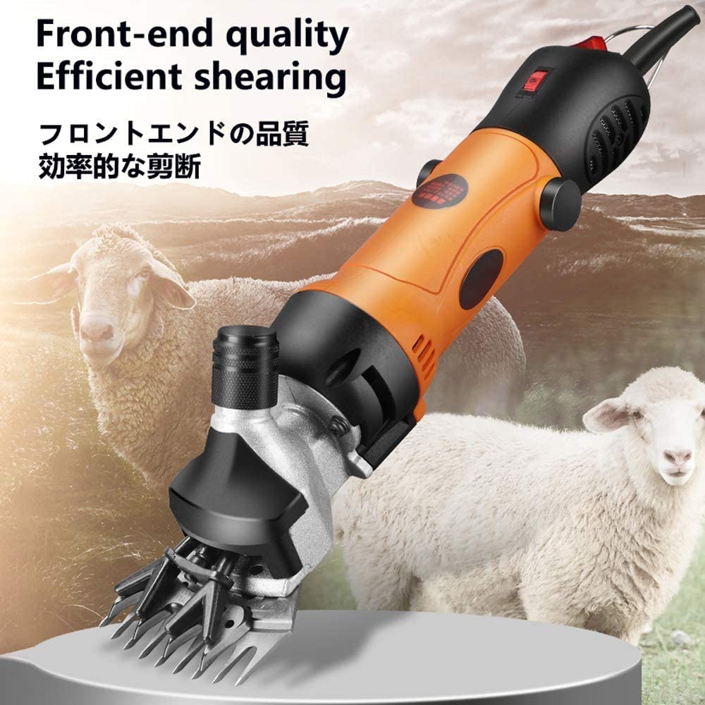 Forbici elettriche Forbici elettriche per Lana Forbici per Lana Forbici per tosatura Animali Domestici Forbici elettriche per Prodotti per Bestiame,Coltello Dritto a 9 Denti