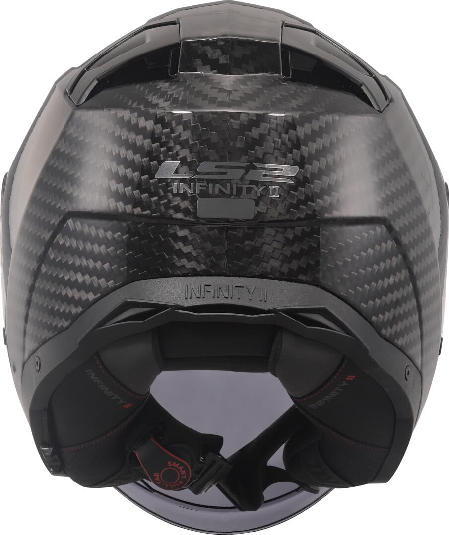 LS2, Casco Moto Jet INFINITY II CARBON Gloss Carbon, M | Uso moto