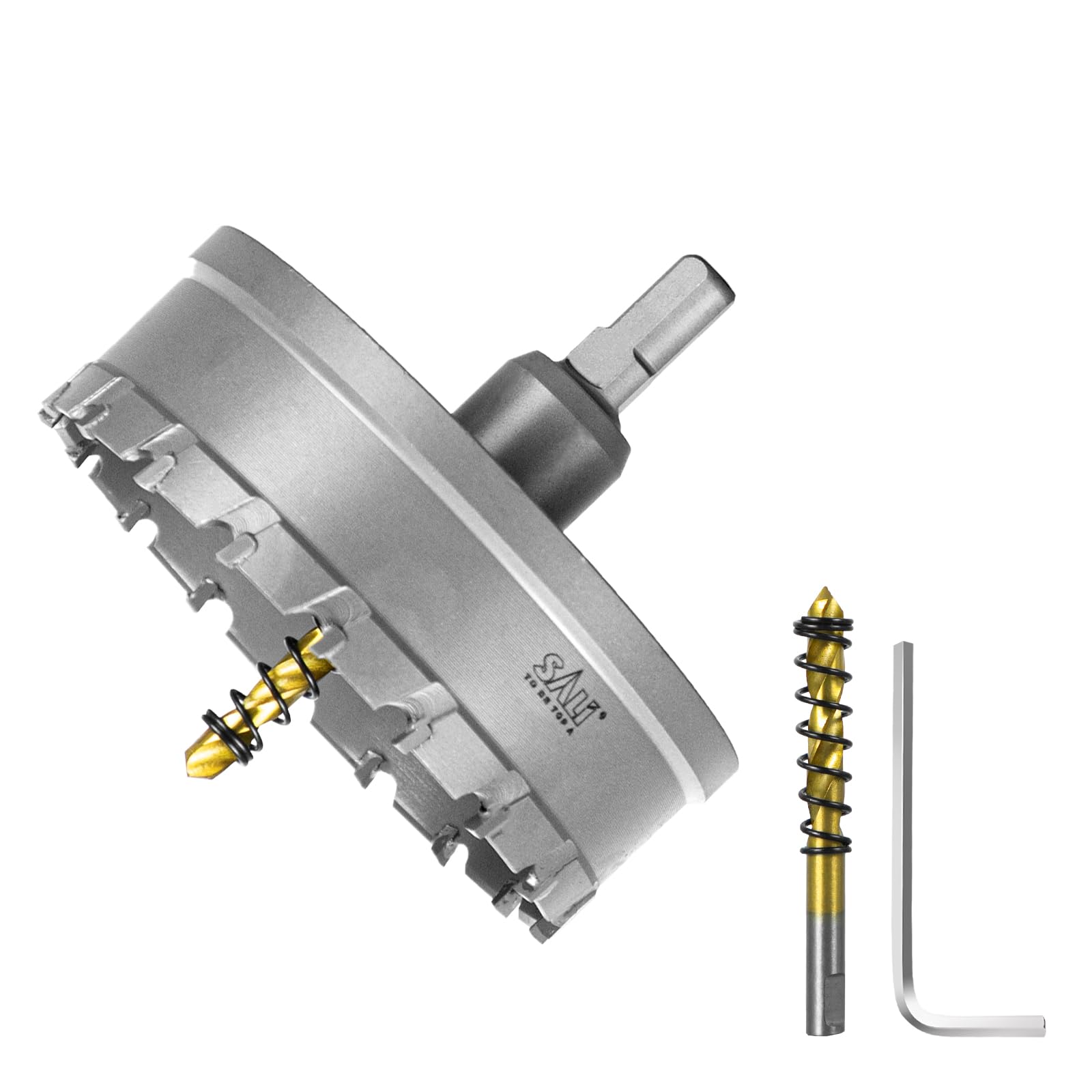Gatenzaag T.C.T Carbide Heavy Duty LAIWEI Industriële Grade Roestvrij staal Hole Cutter¡ (2-5/32 80mm
