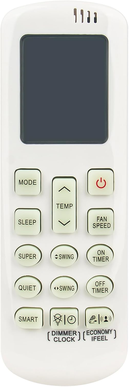 Instruction Manual for AULCMEET DG11R2-01 AC Remote Controller