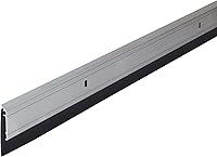 M-D Building Products 68247 Heavy Duty Aluminum Door Sweep 36 Inch - All-Season Rubber Seal for Residential & Commercial Doors, Easy Install