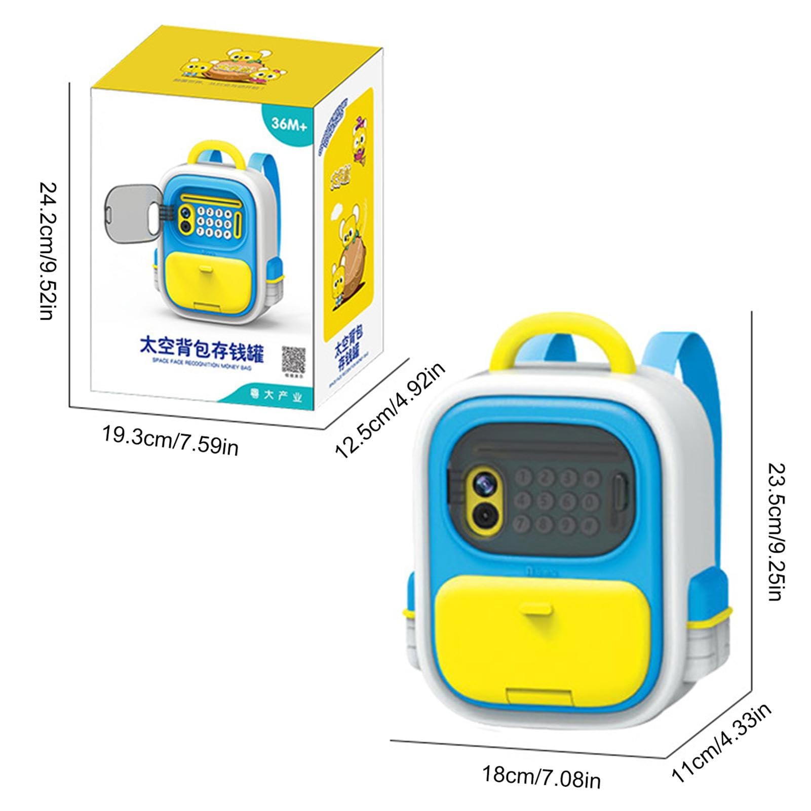 Amazon.co.jp: 電子パスワード貯金箱 - パスワードログイン、顔認識付きの宇宙テーマの電子貯金箱,自動スクロール貯金箱、コイン現金用電動貯金箱おもちゃ、大人、誕生日プレゼント  Zorza : おもちゃ