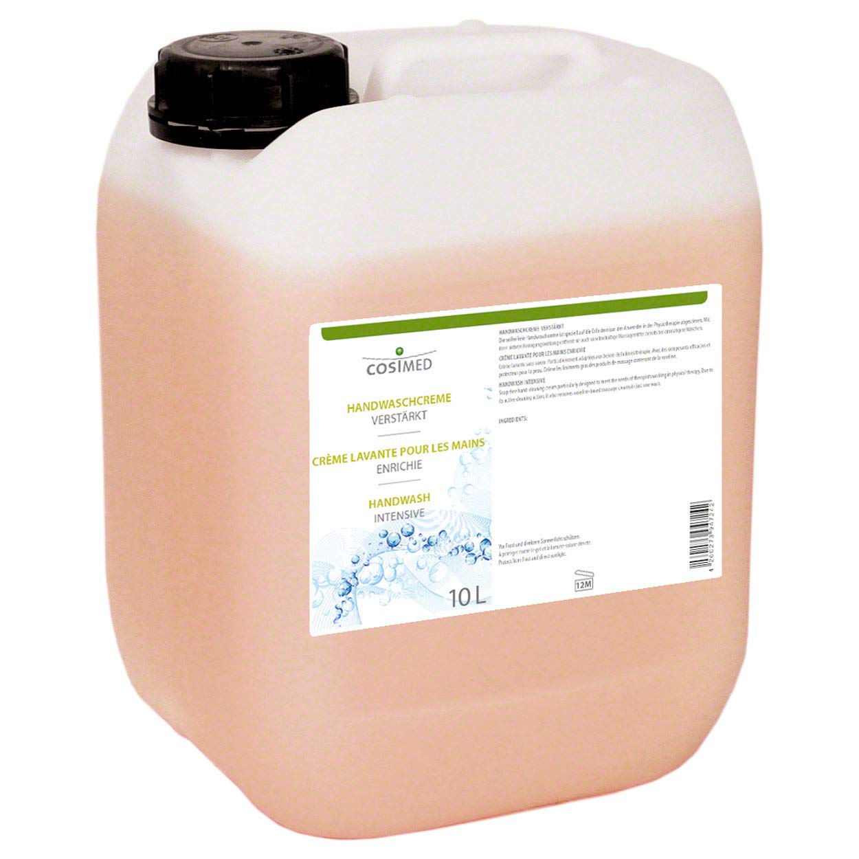 cosiMed Handwaschcreme verstärkt, Handreiniger, Handreinigungscreme, 10 l