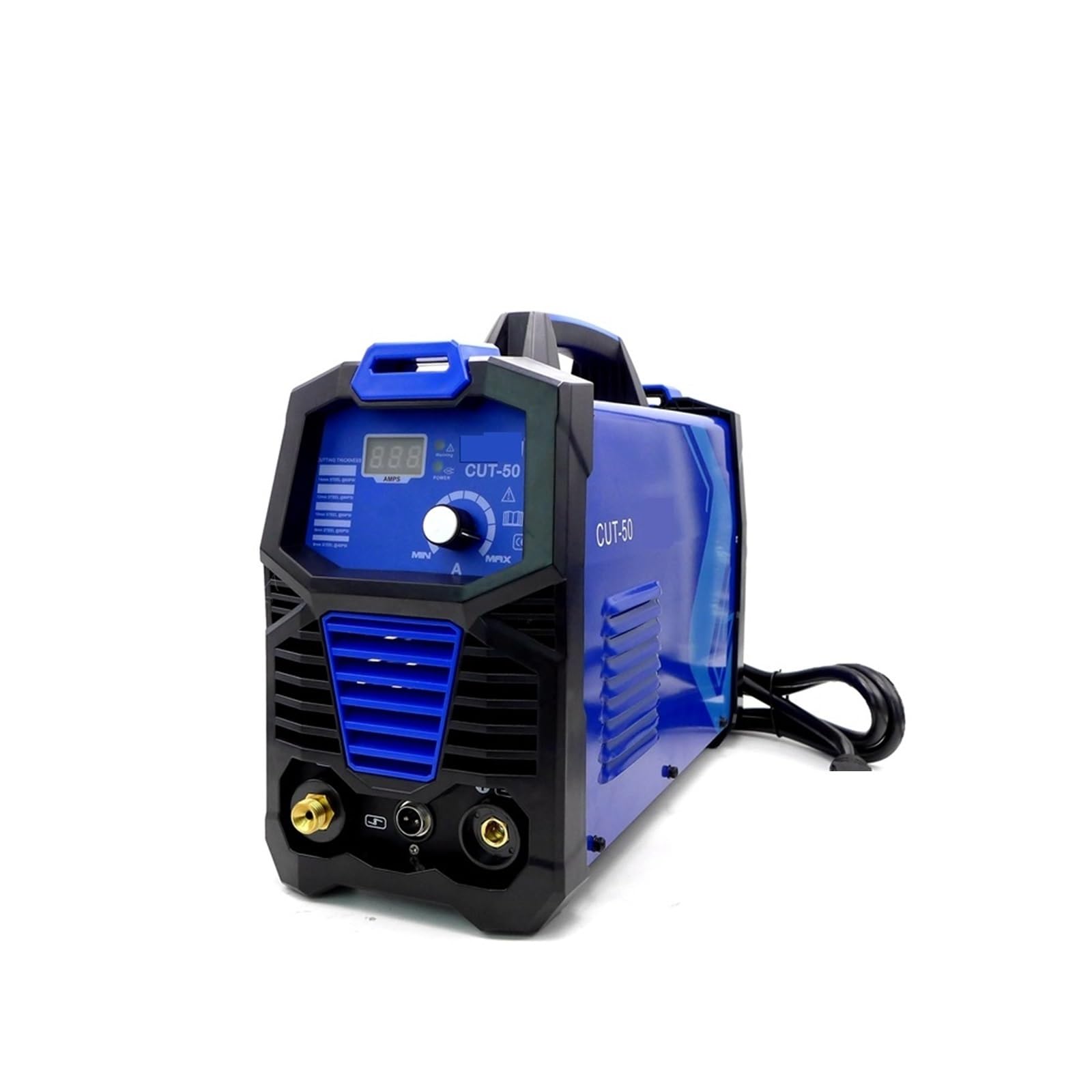 Ulsfvgaxrtk One Color Plasma Cutter, Plasma Cutter Equipment 50A 110/220 Igbt High Frequency Inverter Cutting Machine Cut50 Cut-50 For Carbon Steel