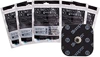 Compex Easy Snap 2x2 Inch Electrodes for Edge, Performance, Sport Elite & Wireless Stimulators - 20 Pack Replacement Pads