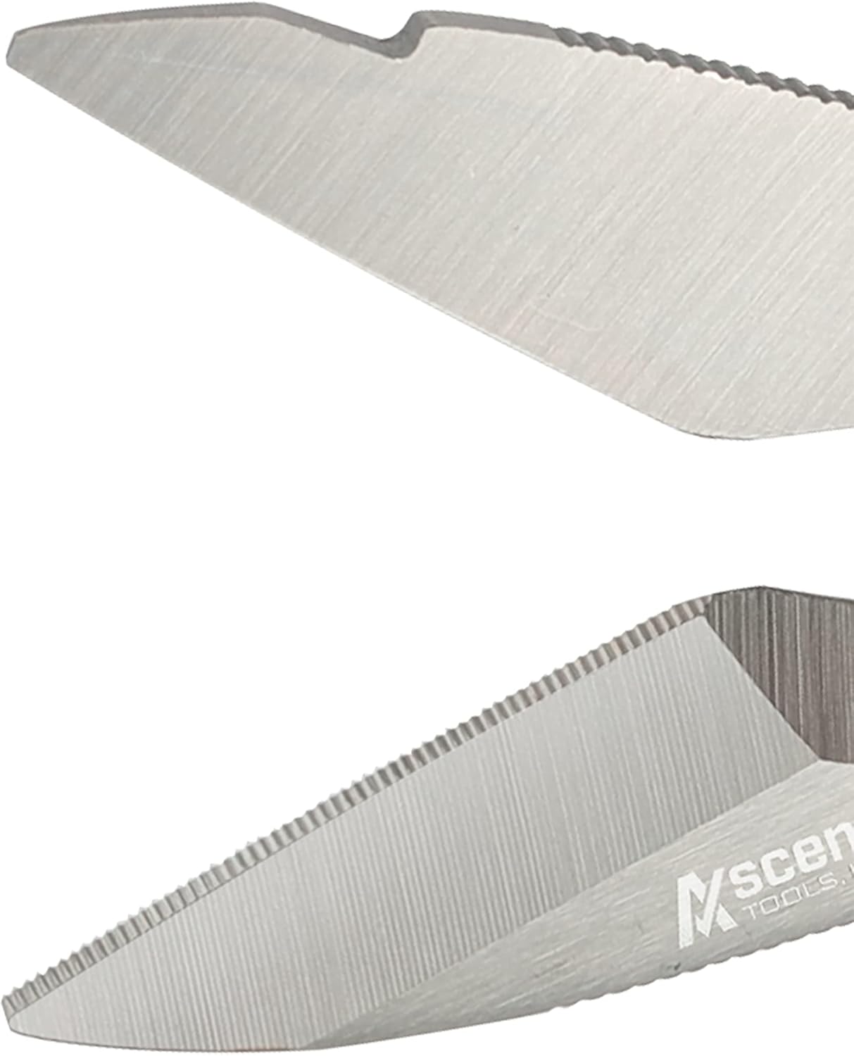 Ascend Tools Multipurpose Electrician's Shears 5-1/2 inch - High Carbon Steel Serrated Blade, Cut/Strip Electrical Wire, Wire Cutting Notch, Crimp Terminals, Clean/file Electrical Boxes