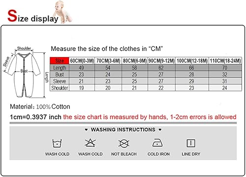 Miniatura 7 de Mameluco de algodón con cremallera de 2 vías para bebé recién nacido, paquete de 3, 0-24 meses