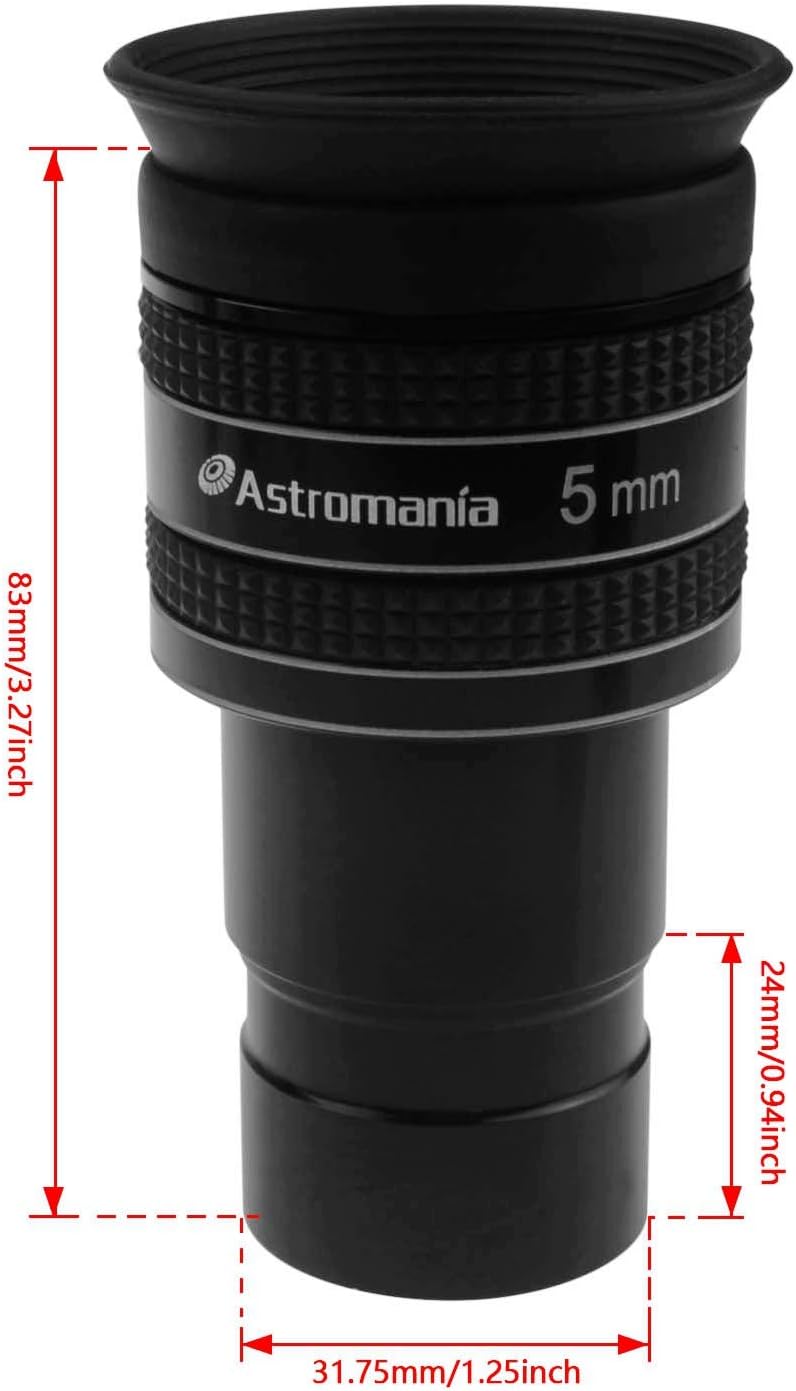 Buy 1 get 1 Astromania 1.25 5mm 58-Degree Planetary Eyepiece for Telescope Best Cyber Monday 🔥 Astromania 1.25 5mm 58-Degree Planetary Eyepiece for Telescope