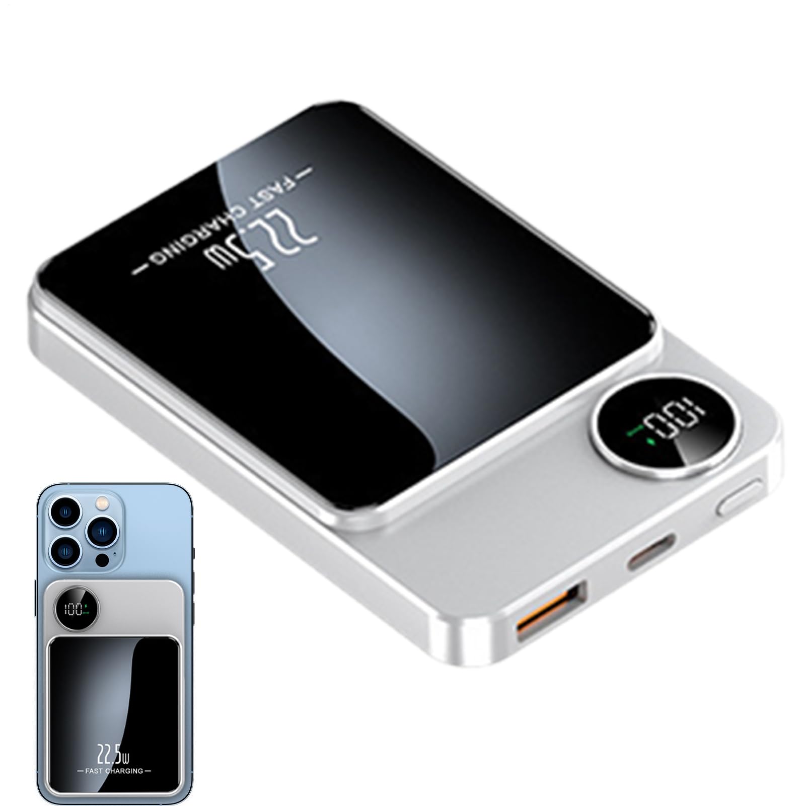 Chargeur sans Fil Support Magnétique Portable Rapide