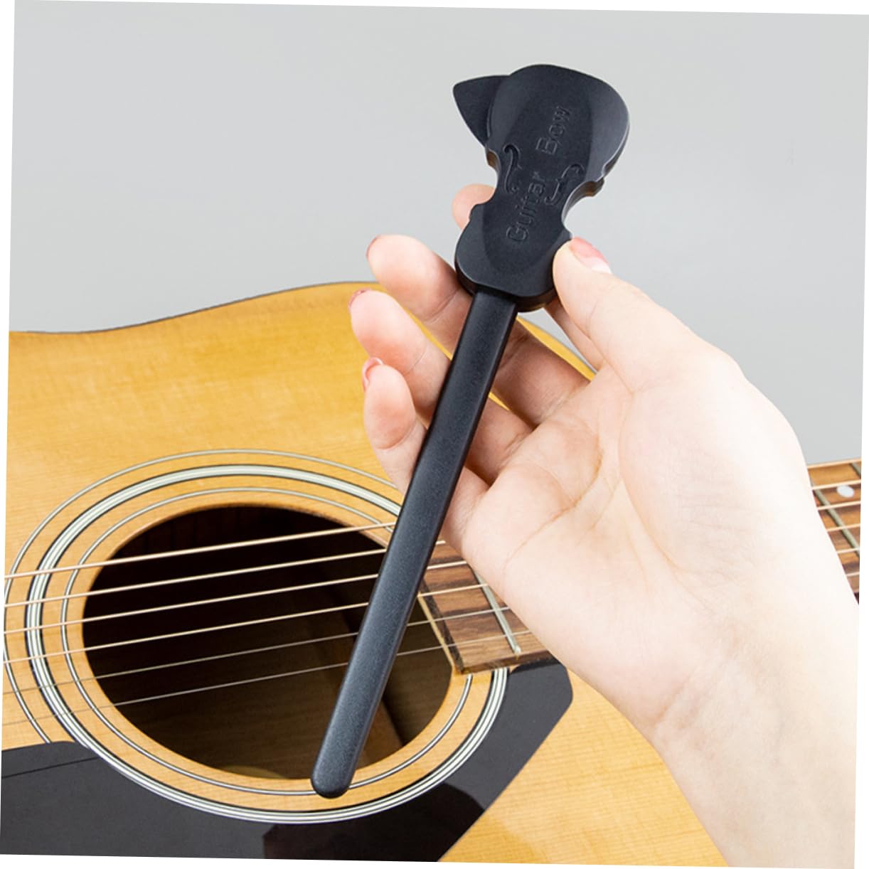 TOYANDONA 3pezzi Guitar Bow Per Chitarra Acustica Strumento Musicale Versatile Facile Da Usare Per Folk e Classico Realizzato Materiale Leggero e Resistente Per Musicisti Di Tutti