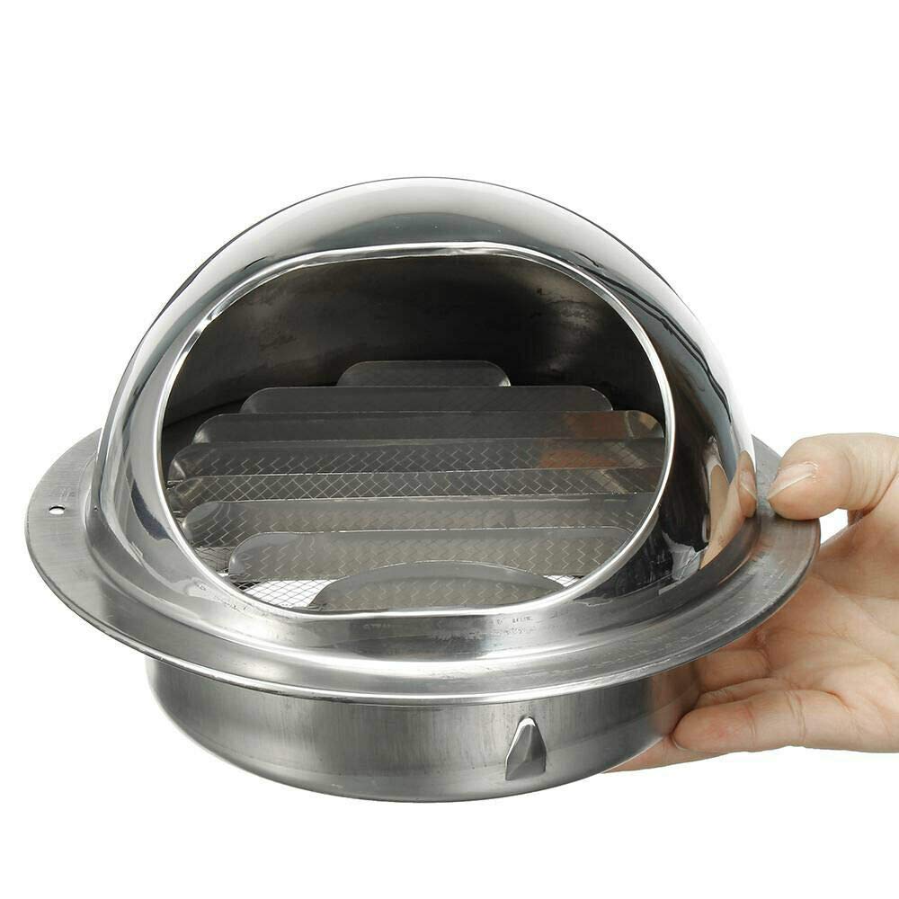 Stainless Steel Air Vent SENRISE Ventilation Grill Covers Metal Round