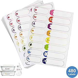 Name Stickers For Water Bottles Picks collage image 2