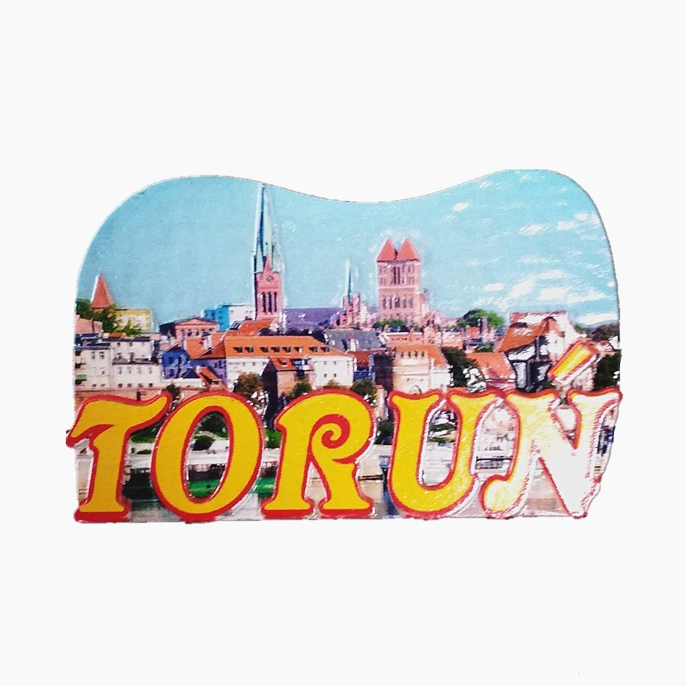 Muyu Magnet Souvenir Torun Poland Fridge Travel Gift Home Kitchen Decoration Poland Refrigerator ic Sticker Collection