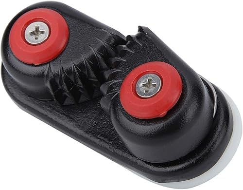 Miniatura 4 de Tacos de leva, aleación de aluminio negro, soporte de hebilla de anclaje para kayak, yate, barco, accesorio de bloque pequeño para kayak, accesorios