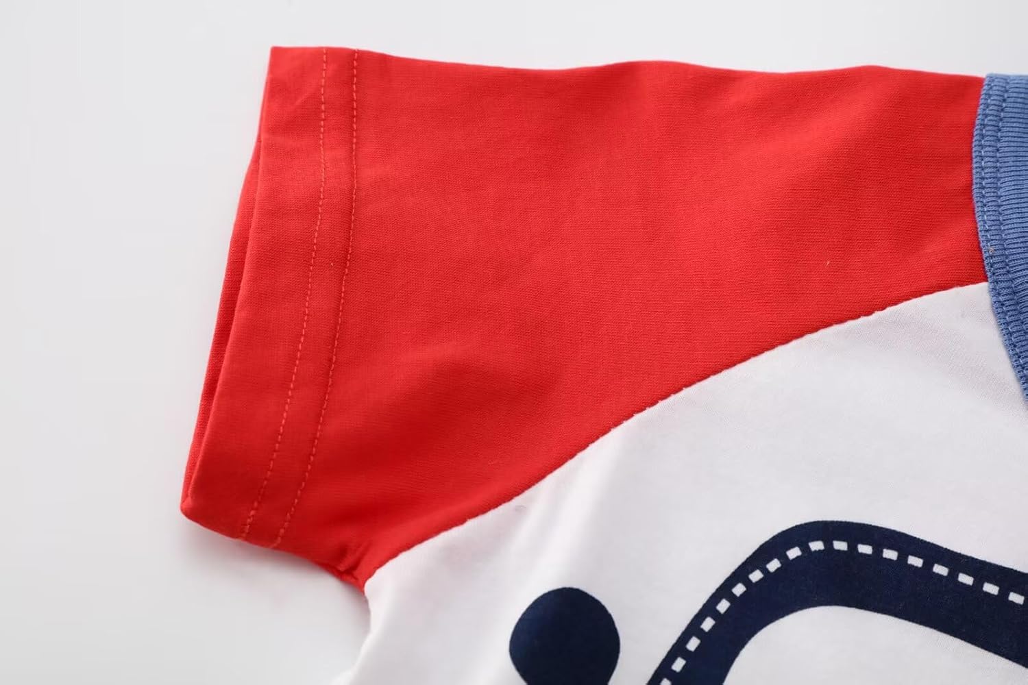 Toddler Boy Long Sleeve Shirts Kids Cotton Fall Top Crewneck Clothes 2-7 Years - Image 5