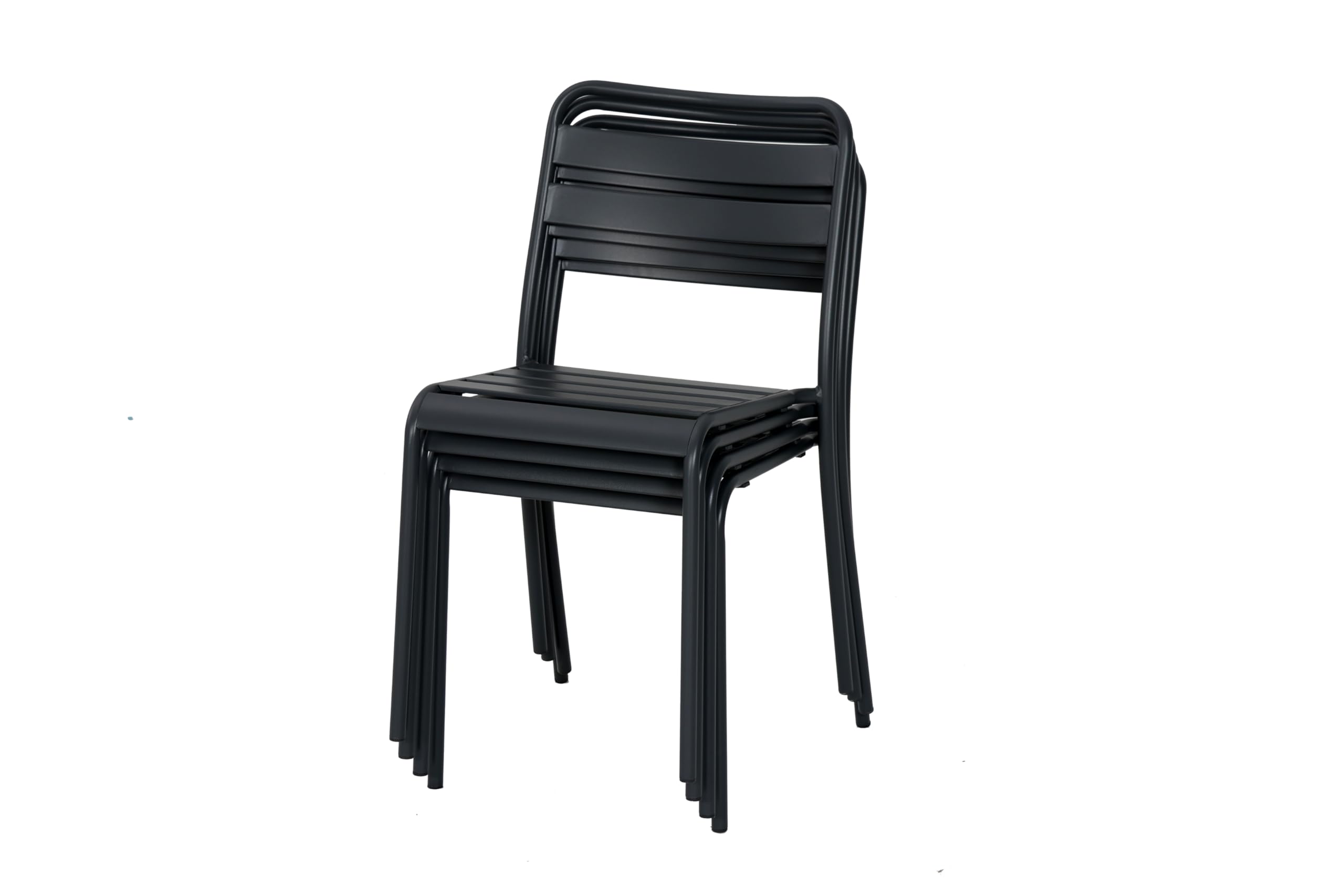 METRO Professional, Chaise en Acier, 46 x 52,5 x 80 cm, Anthracite